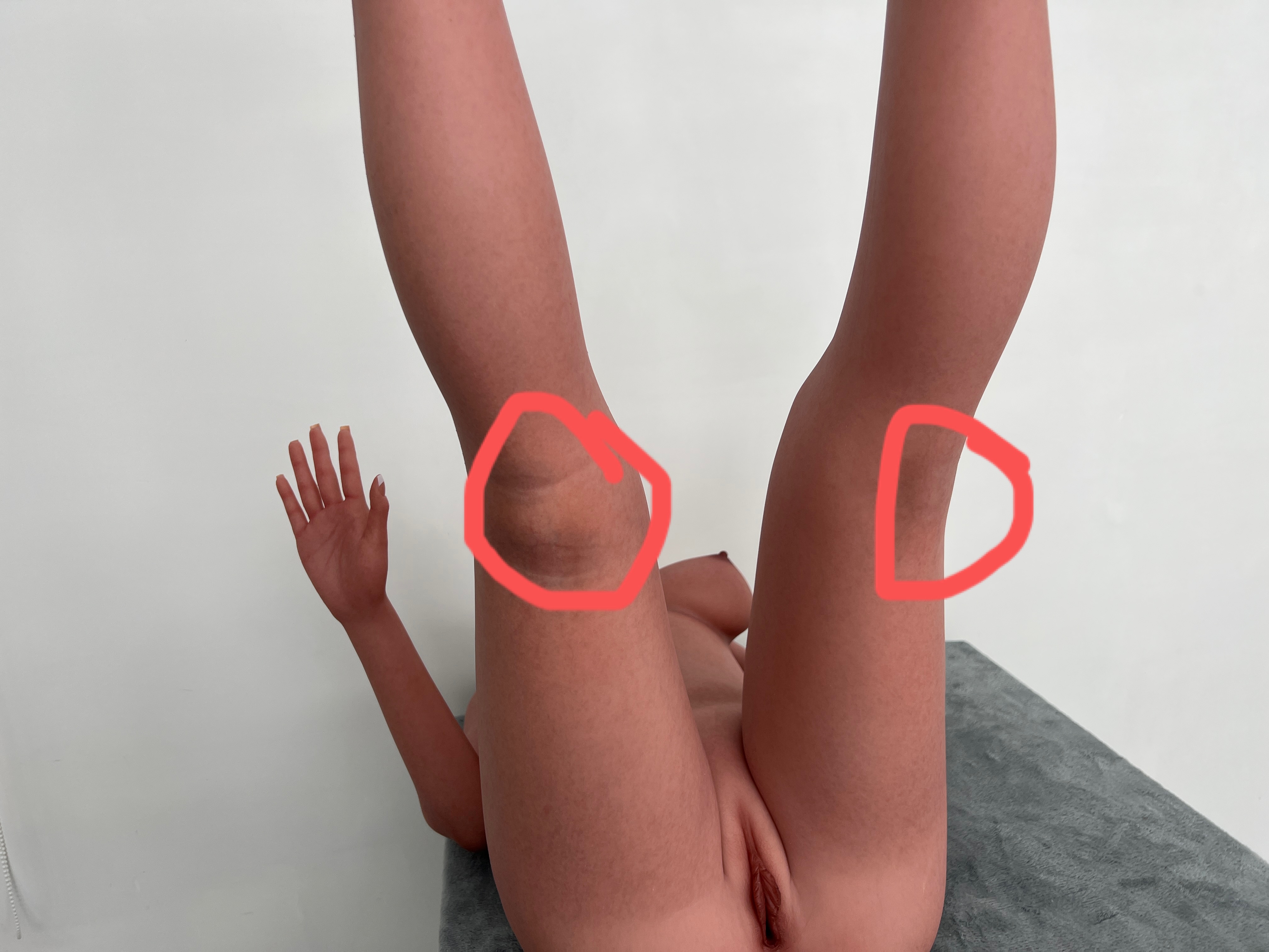AIBEI | Slightly Flawed 167cm/5ft6 E-Cup Sucking Vagina Silicone Bodies - 40% OFF Light Tan Skin